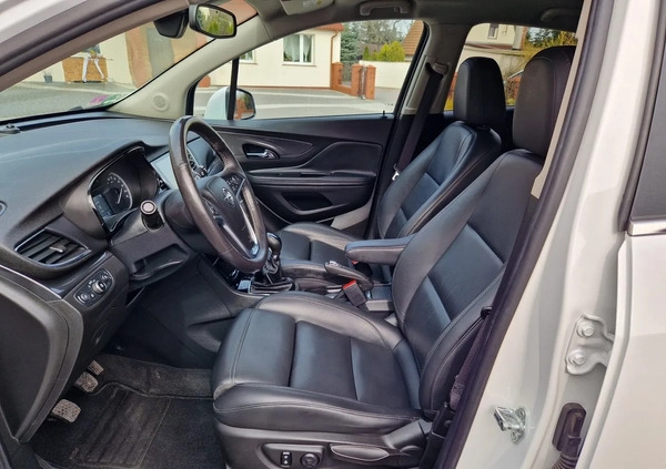 Opel Mokka cena 57999 przebieg: 126001, rok produkcji 2018 z Bardo małe 742